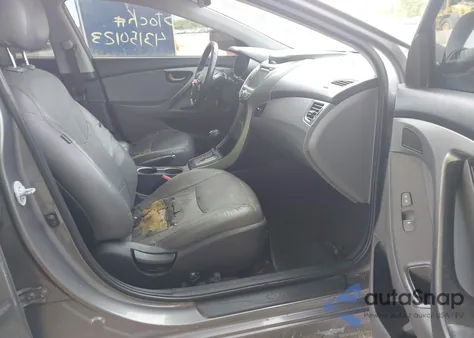 2013 Hyundai Elantra Limited from USA, damaged, VIN 5NPDH4AE4DH238602